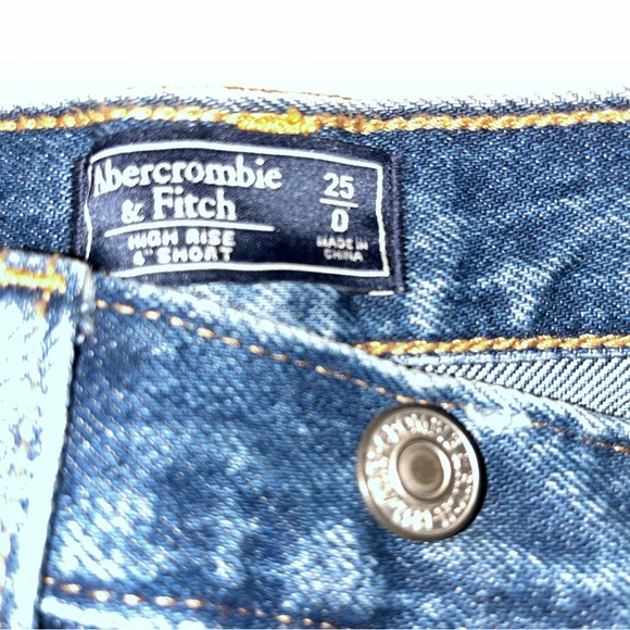 Abercrombie & Fitch Distressed Denim Cutoff Shorts - Picture 3 of 13